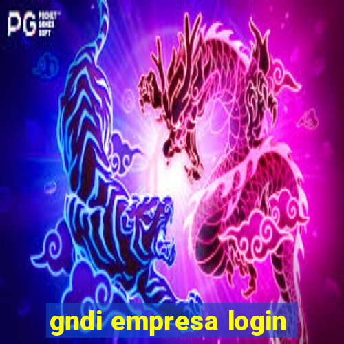 gndi empresa login